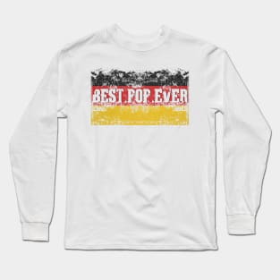 Best Pop Ever German Flag Vintage Long Sleeve T-Shirt